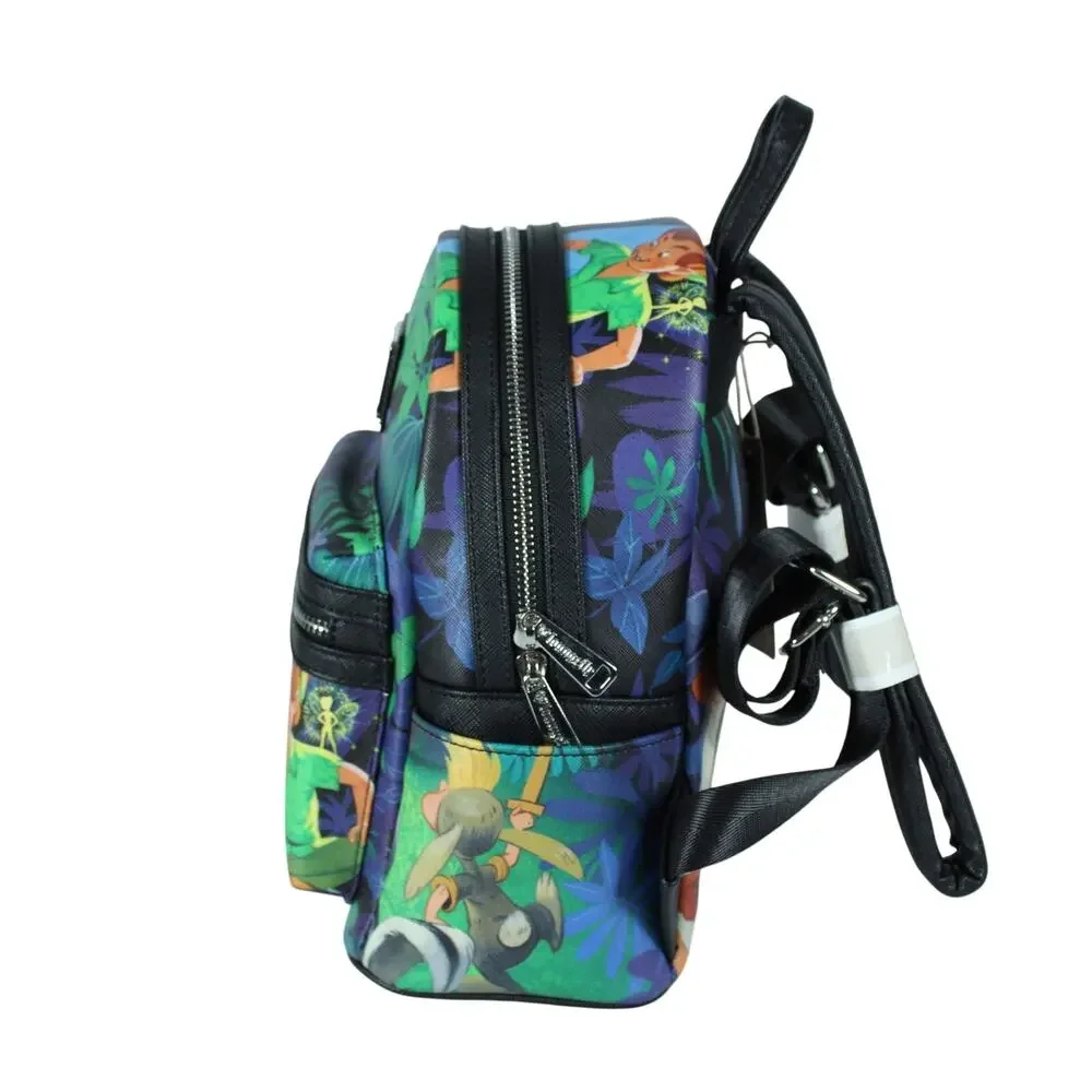 Loungefly Heart Logo Peter Pan Lost Boys Mini Backpack • 2018 • NWT • Rare